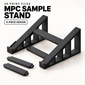 AKAI MPC Sample Stand (Black) | Designed by DNA Prints