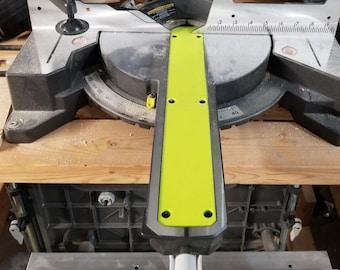 Zero Clearance Throat Plate Insert for Ryobi 7.25 Miter Saw TSS702