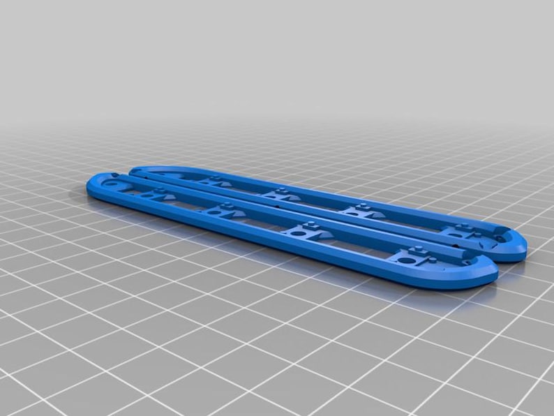 Rear Flatbed & Rail System upgrade for Axial SCX10 Honcho RC Crawler immagine 6