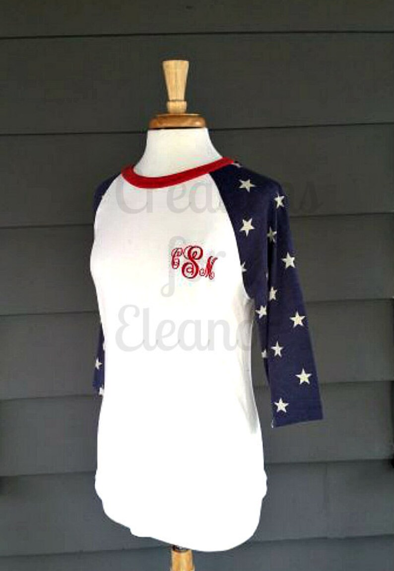 patriotic raglan shirt