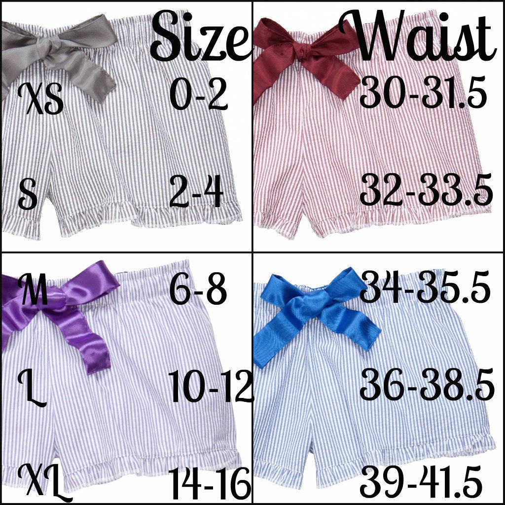 Monogrammed Seersucker Boxer Shorts with Tshirt Monogrammed Etsy