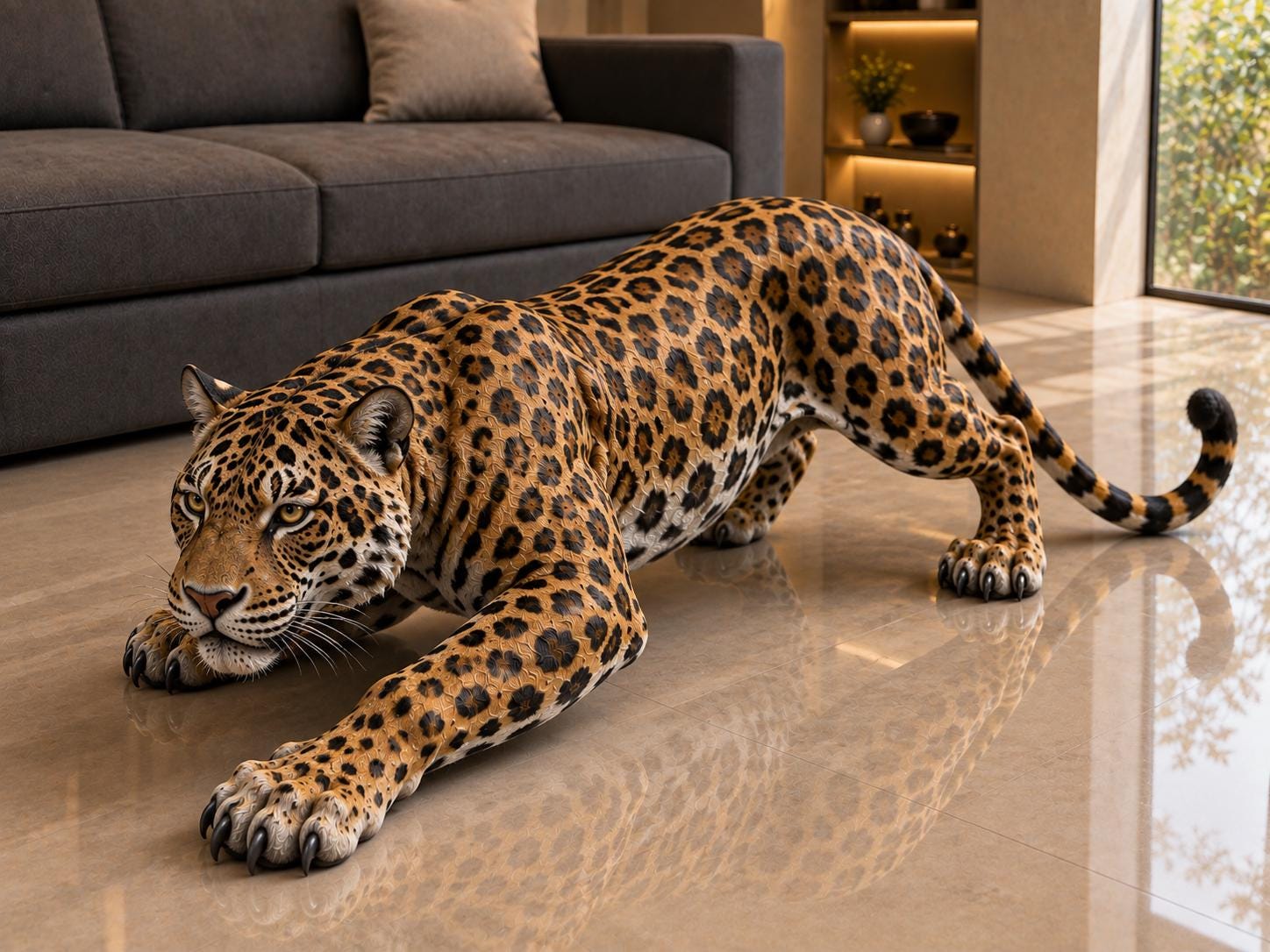 Jaguar Statue - Etsy