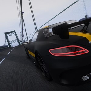 Benefactor SLC | FiveM Ready Sports Car | Lore Friendly Vehicle | Gullwing Doors | Custom Bodykits & Liveries | GTA RP Car