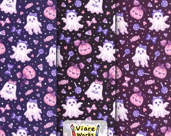 Ghost Halloween Seamless Pattern | Dark Pattern (Digital Download)