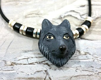 wolf toe bone necklace