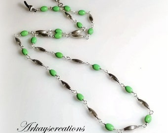 Chain for Eyeglasses or Beaded Necklace, New Grandma Gift Idea