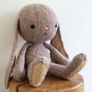 Knitted Bunny Pattern PDF