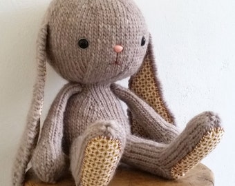 Knitted Bunny Pattern PDF