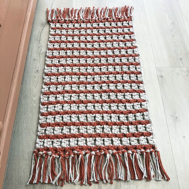 Macramé Rug Pattern Pdf - Etsy