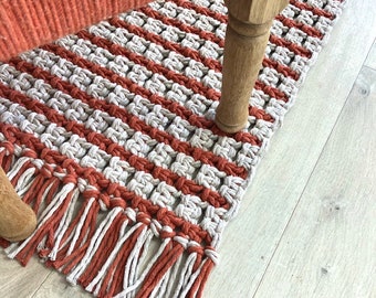 Patron de tapis en macramé pdf