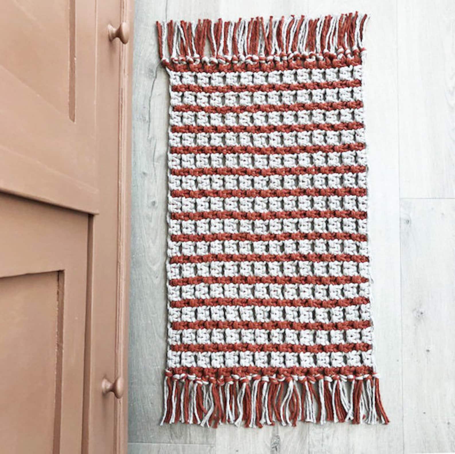 Macramé Rug Pattern Pdf Etsy