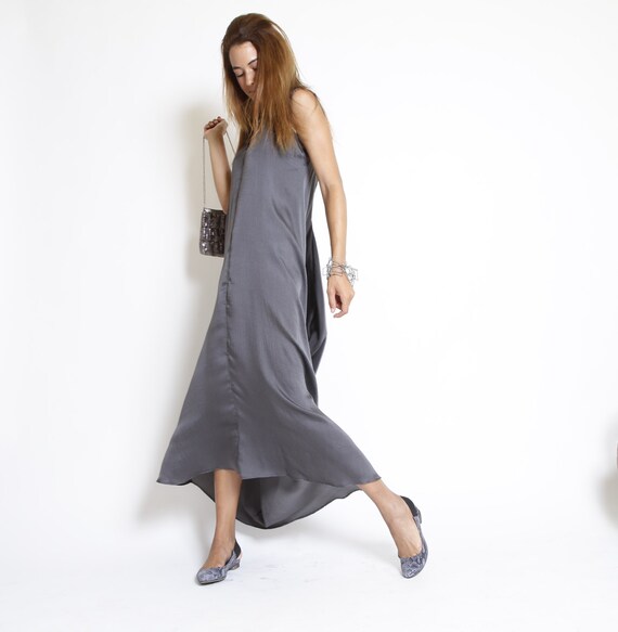 grey summer dress