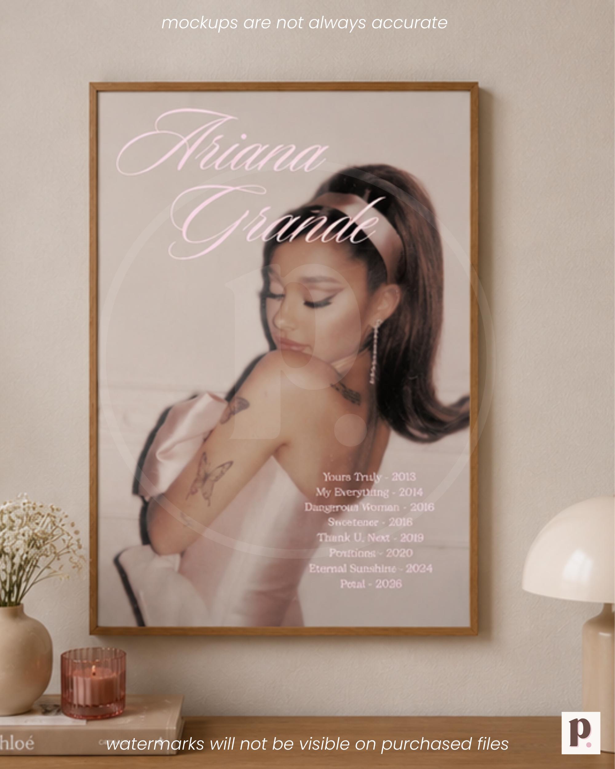 Ariana Grande Poster Digital Download - Etsy