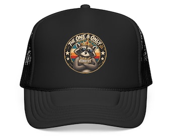 Jimothy Racoon Trucker Hat - "The One & Only" - Fun Gift Christmas Birthday