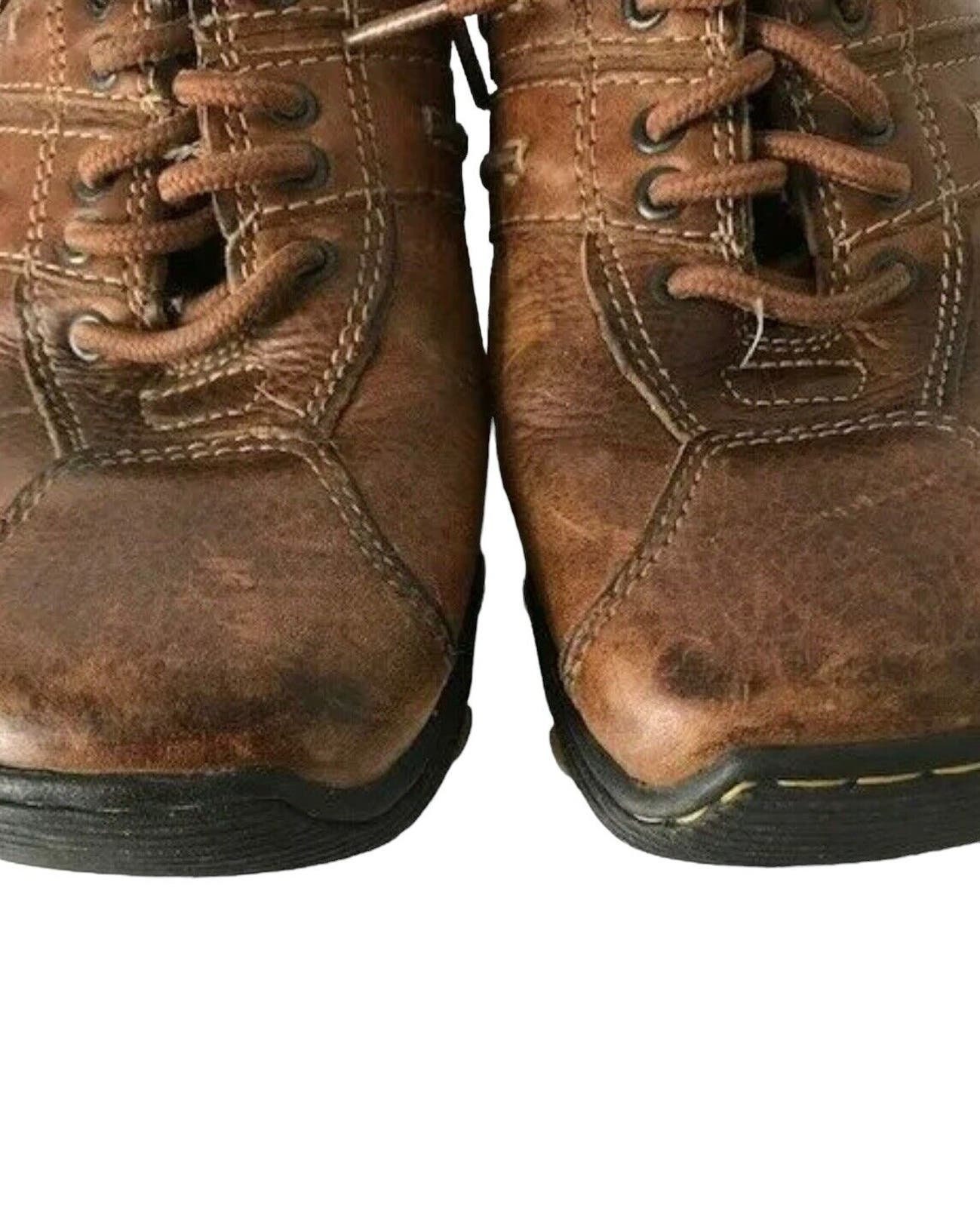 DR. MARTENS Doc 8A99 Shoes Brown 6 Eye Lace-up Oxfords Mens  display picture 3