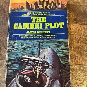 Vtg THE CAMBRI PLOT Paperback 1973 James Moffatt Science Fiction Book
