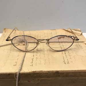 ZEITLOS Lunetterie Bleu Or ZL-3C vintage Lunettes Monture 90s ALLEMAGNE 50-18-135 image 1