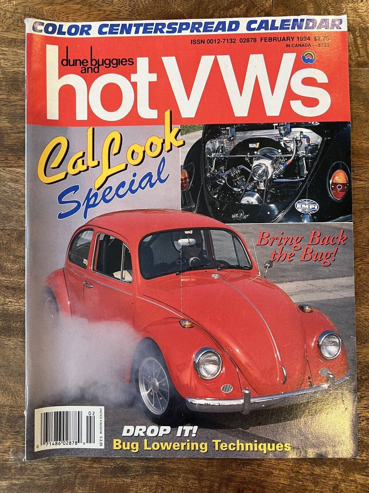 Poster / Affiche Super VW Magazine - Volkswagen Cox - Calendrier 2003 - France