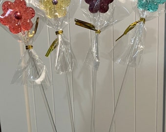 12 inch stick - Gourmet, Hand Made Lollipops - Made to Order