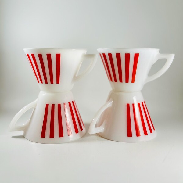 Ensemble dé tasses hazel atlas - France