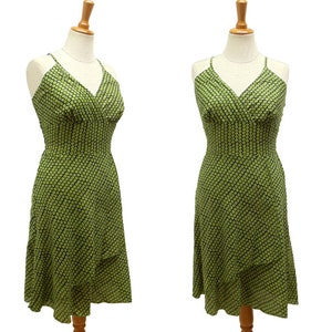 Summer dress DORA dress kissagato dark green green carrier dress S M L image 3