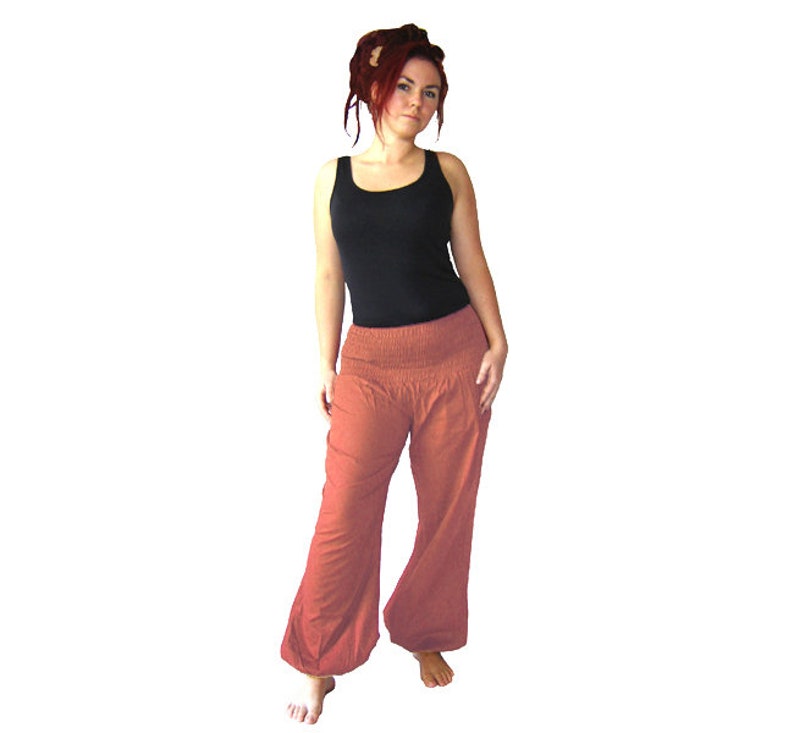 Pluderhose Pumphose Yoga Pants vieux kissagato rose image 2