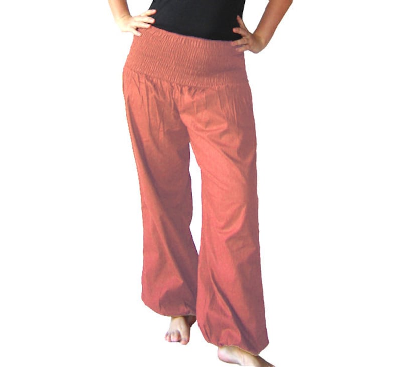 Pluderhose Pumphose Yoga Pants vieux kissagato rose image 4