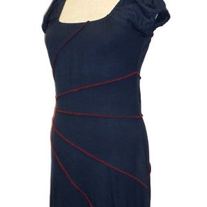 Tunic Sun Long shirt mini dress dark blue blue red Kissagato S M L XL image 3