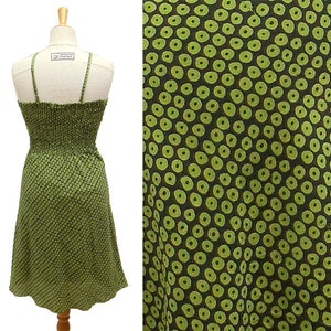 Summer dress DORA dress kissagato dark green green carrier dress S M L image 4