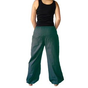 Pluderhose Pumphose Yoga Pants petrol kissagato image 4