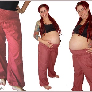 Harem trousers Pumphose yoga trousers old Rose Kissagato Pant image 1