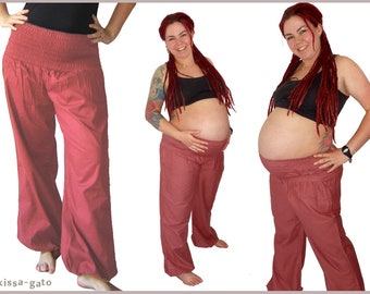 Harem trousers Pumphose yoga trousers old Rose Kissagato Pant