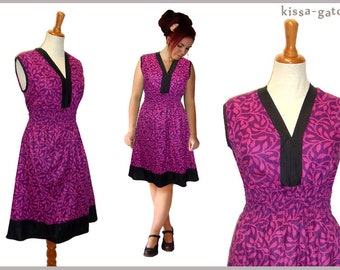 Dress Luci Mini skirt tunic Purple pink black Kissagato s M l sheath dress A-line