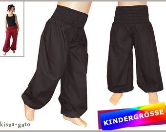 CHILDREN Pump pants BOB Pluderhose black Pants kissagato Children's pants Size 68 to 140