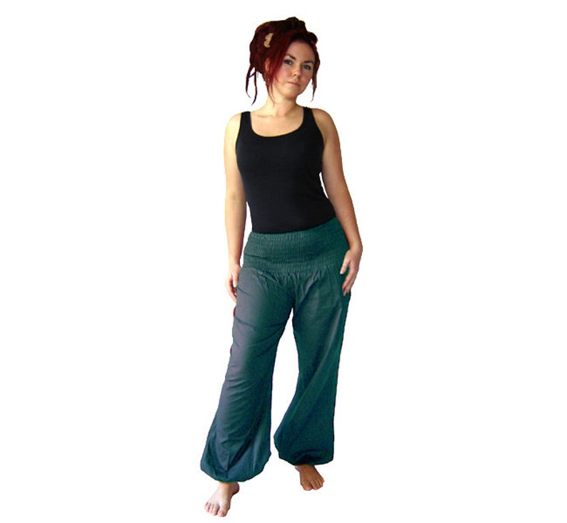 Harem trousers Pumphose yoga trousers petrol Kissagato trousers image 4