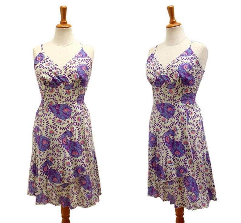 Summer dress Dora Kissagato light purple dress carrier dress S M l image 3