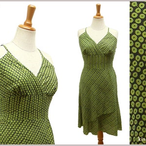 Summer dress DORA dress kissagato dark green green carrier dress S M L image 1