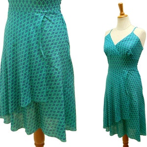 Summer dress dora Kissagato turquoise petrol Dress carrier dress S M l image 2