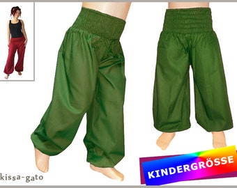 KIDS Pump Pants BOB Pluderhose vert foncé Pantalon kissagato Pantalon enfant taille 68 à 140