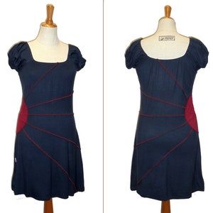 Tunic Sun Long shirt mini dress dark blue blue red Kissagato S M L XL image 4