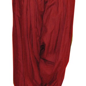 Harem pants Pluderhose Pumphose Sarouelhose Yoga dark red burgundy kissagato image 2