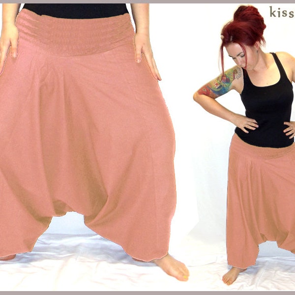 Harem pants Pluderhose Pump pants Sarouelhose Yoga old pink pink kissagato