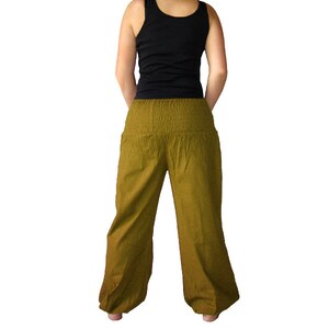 Pluderhose EXTRA LONG Pump pants Yoga pants ochre kissagato image 4