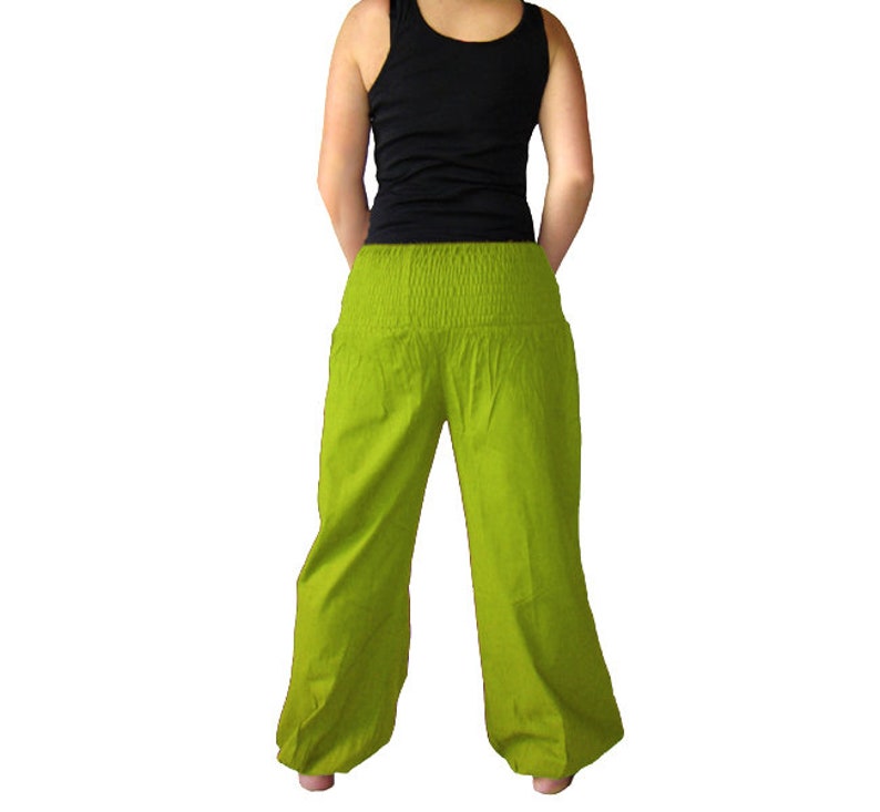 Harem trousers Pumphose Yoga trousers Olive Kissagato image 3