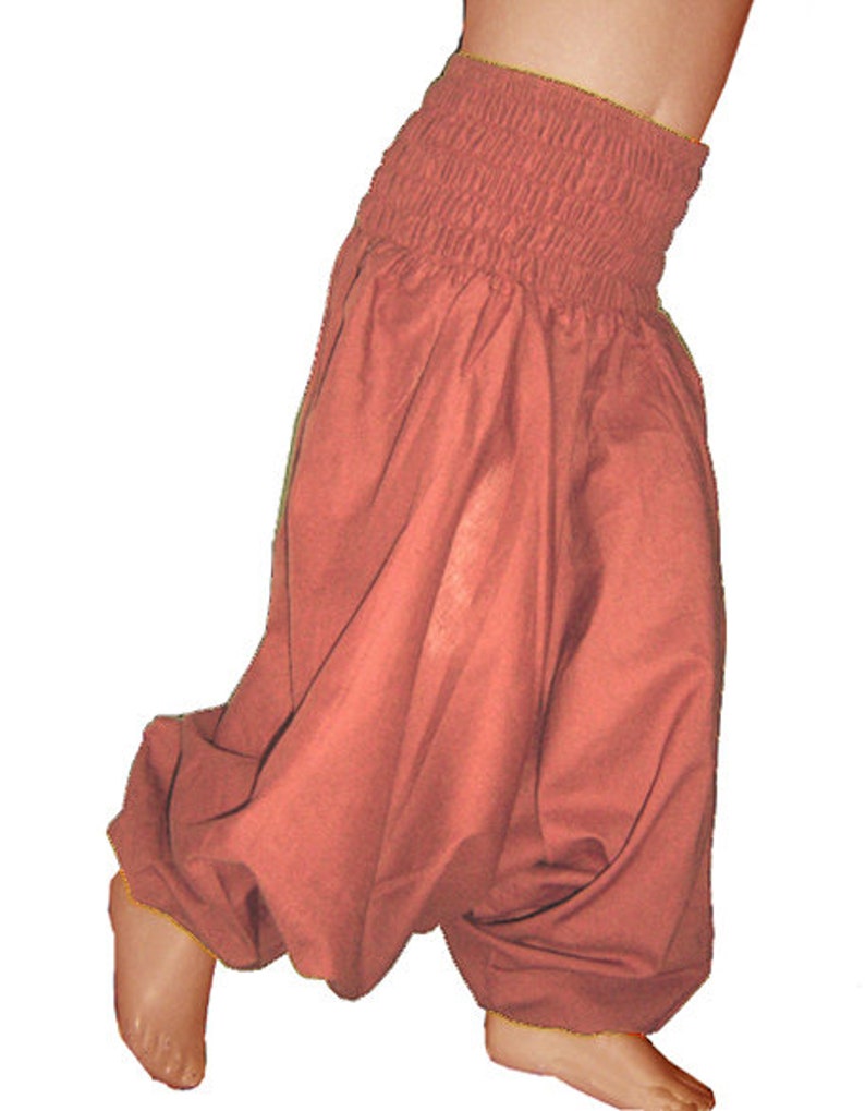 Children harem trousers Pumphose deep step old rose trousers Kissagato children's trousers Gr. 68 to 140 image 3