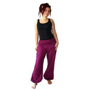 Pluderhose Pumphose Yoga Pants lilac kissagato image 2