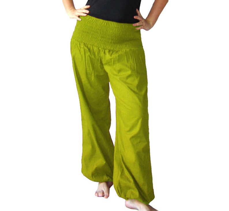 Harem trousers Pumphose Yoga trousers Olive Kissagato image 2