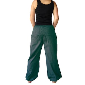 Pluderhose EXTRA LONG Pump pants Yoga pants petrol kissagato image 4