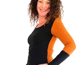 Shirt Tiger Point in Rust and Black