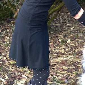 A-line skirt! Black - ALL YEAR-ROUND